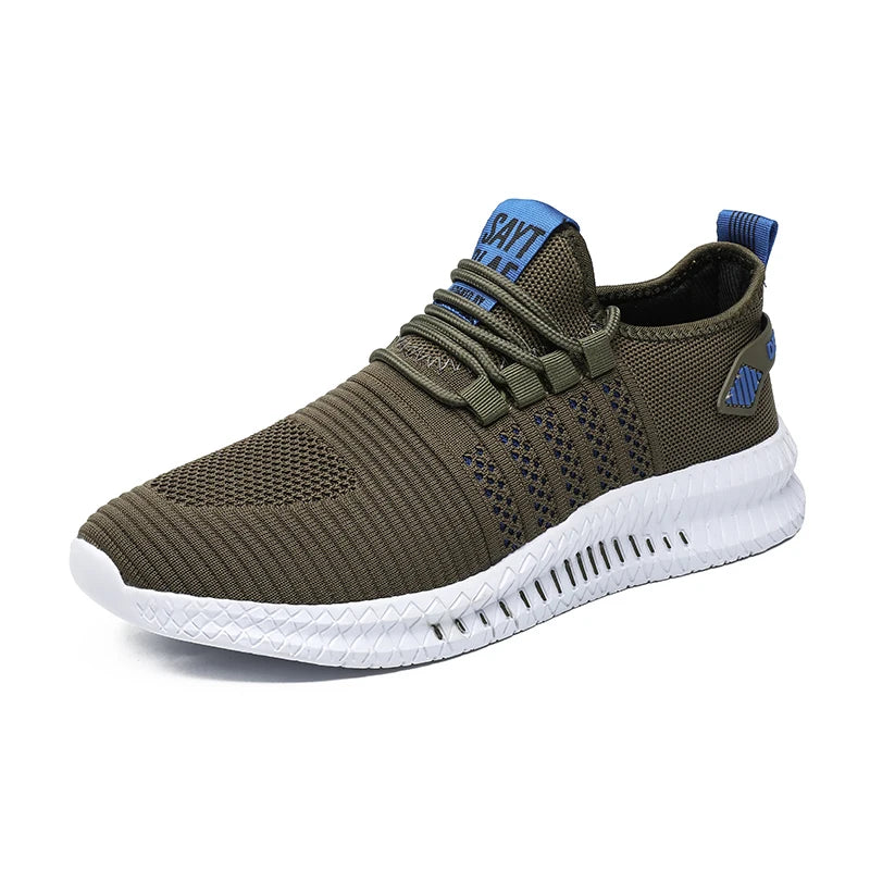 Lightweight Casual Sneakers – Breathable Lace-Up Walking Shoes