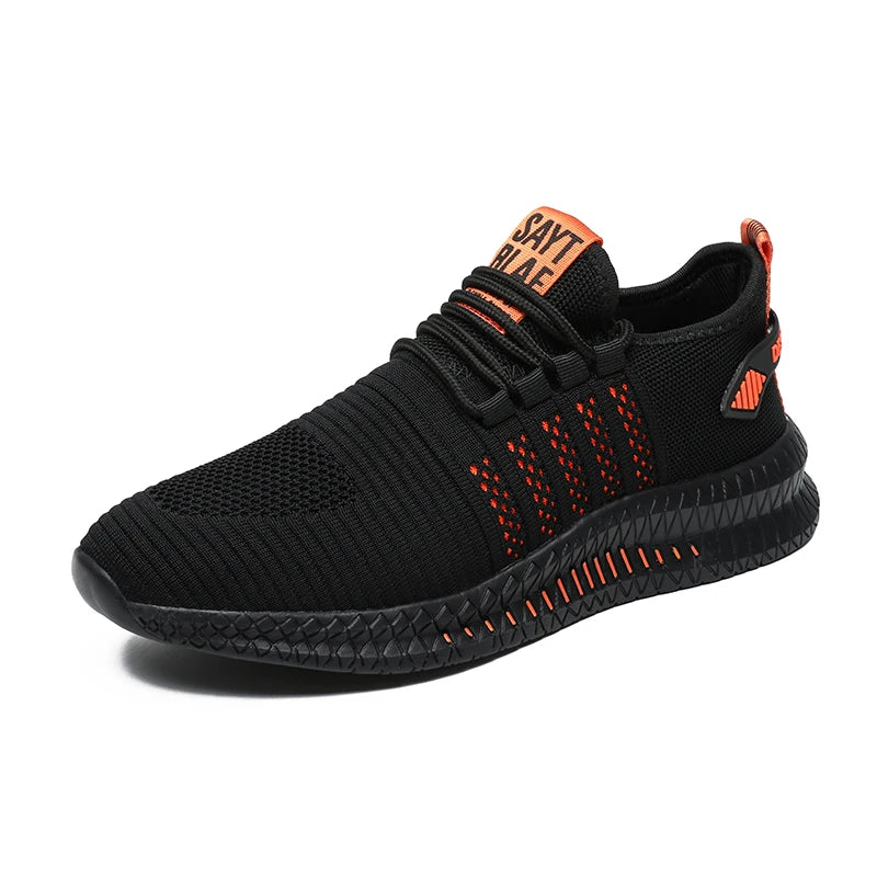 Lightweight Casual Sneakers – Breathable Lace-Up Walking Shoes
