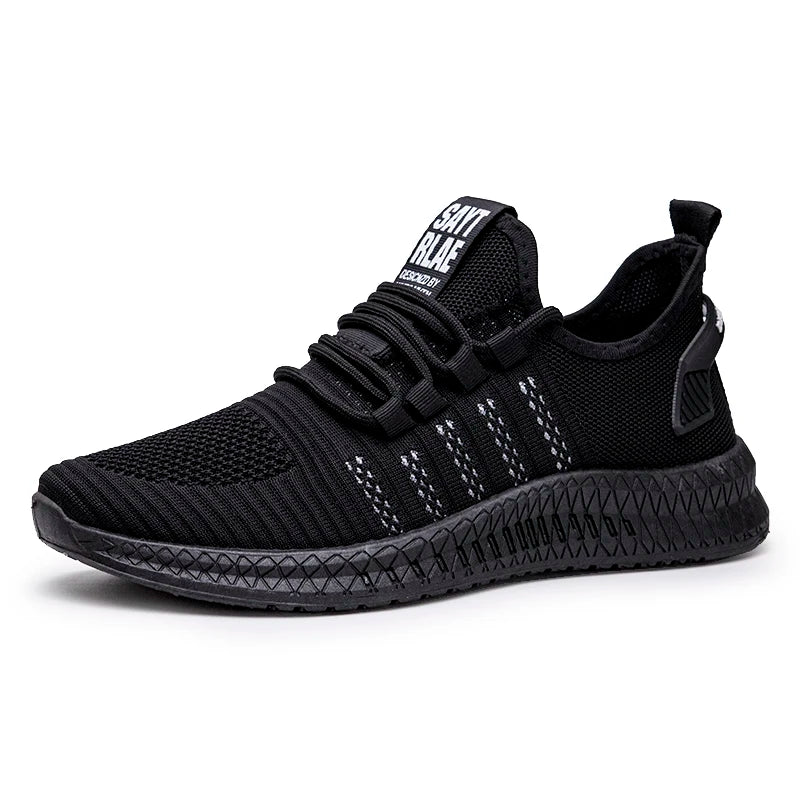 Lightweight Casual Sneakers – Breathable Lace-Up Walking Shoes