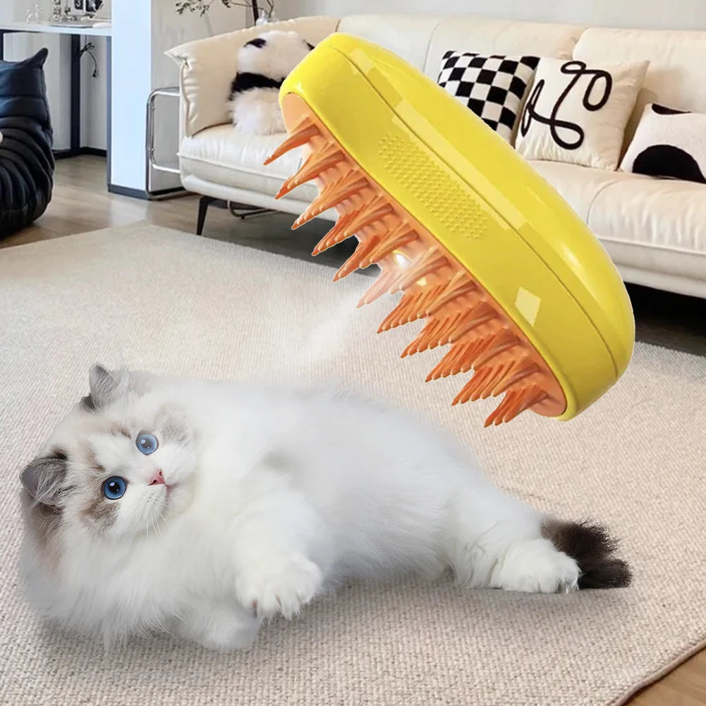 Soft Silicone Pet Grooming Brush