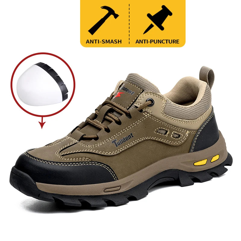 Puncture-Resistant Safety Work Boots – Durable Tactical Shoes