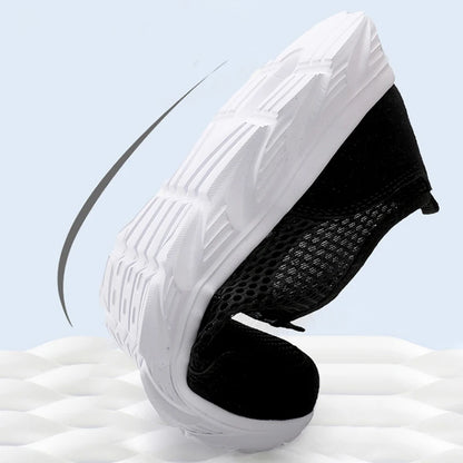 Men’s Lightweight Slip-On Sneakers – Breathable Casual Walking Shoes