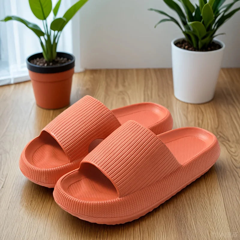 Thick Bottom Indoor Slippers – Comfortable Anti-Slip Home Footwear