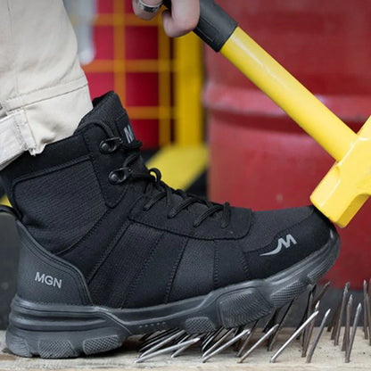 Safety Work Boots – Steel Toe Puncture-Proof Tactical Shoes