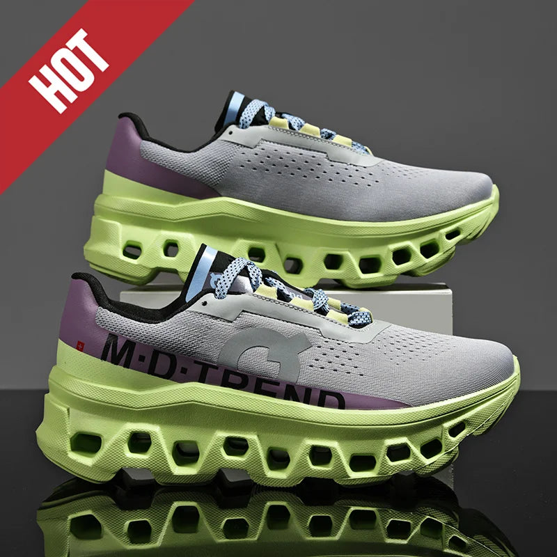 Marathon Running Sneakers – Breathable Lightweight Athletic Shoes