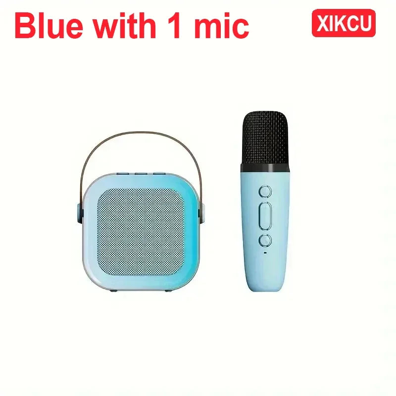K12 Bluetooth Karaoke Speaker – Wireless Mic PA System