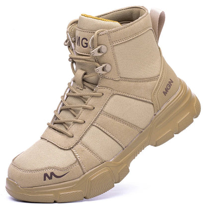 Safety Work Boots – Steel Toe Puncture-Proof Tactical Shoes