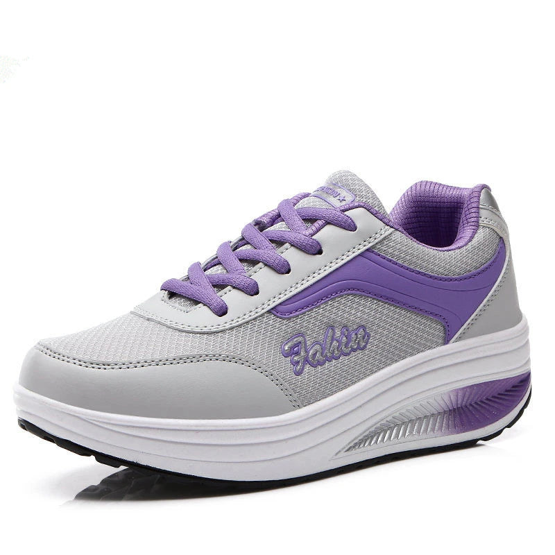Women’s Fashion Sneakers – Lightweight Vulcanized Walking Shoes