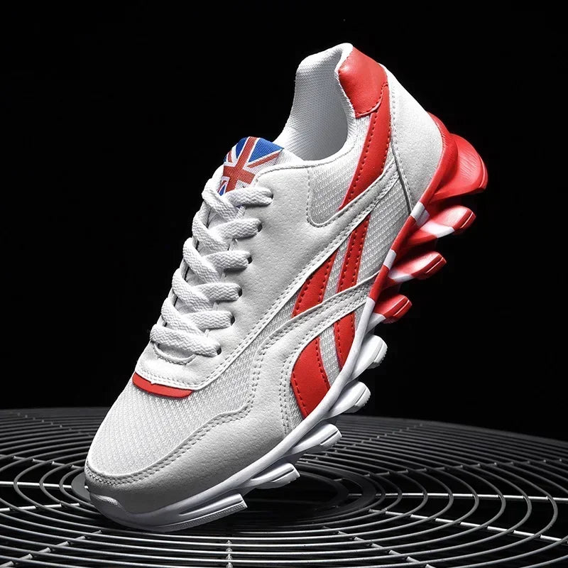 Thick-Soled Fitness Sneakers – Wear-Resistant Breathable Running Shoes