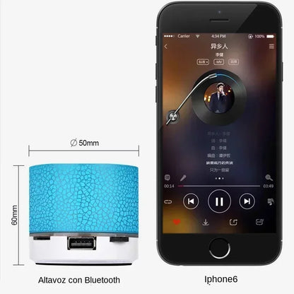 Mini Bluetooth LED Speaker