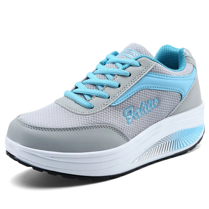 Women’s Fashion Sneakers – Lightweight Vulcanized Walking Shoes