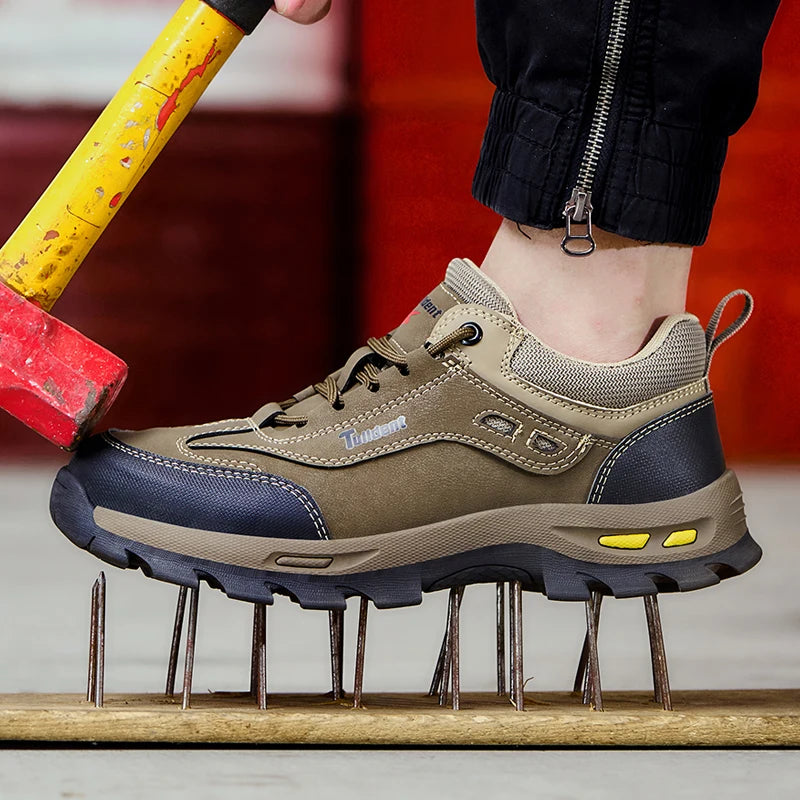 Puncture-Resistant Safety Work Boots – Durable Tactical Shoes