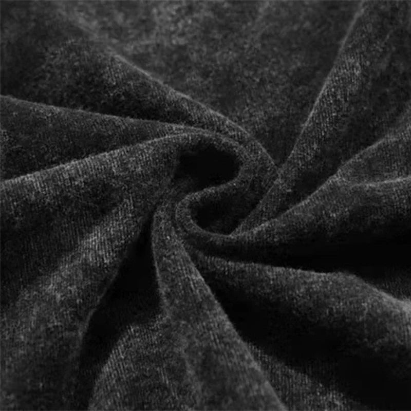 Washed Vintage Acid T-Shirt – Retro Street Hip Hop Top for Women