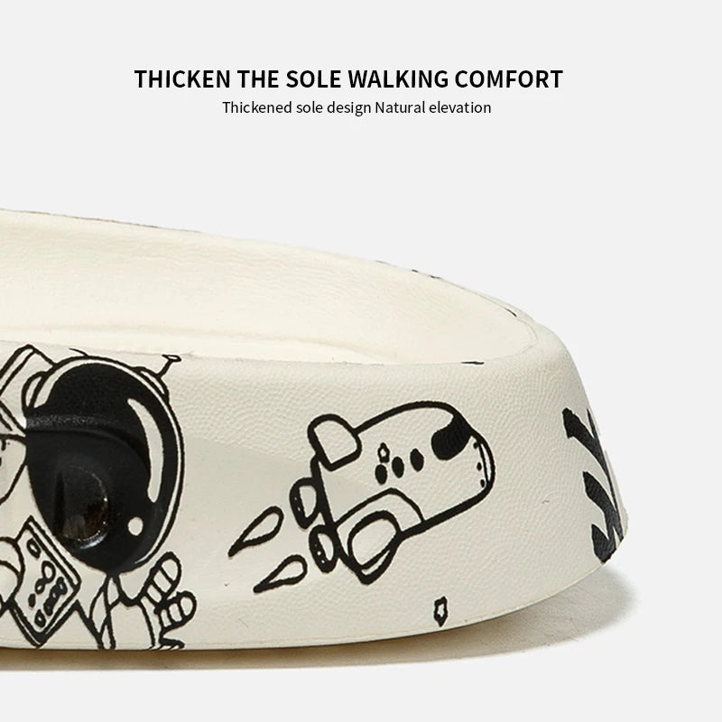 Unisex Summer Slippers – Non-Slip Indoor & Outdoor Footwear