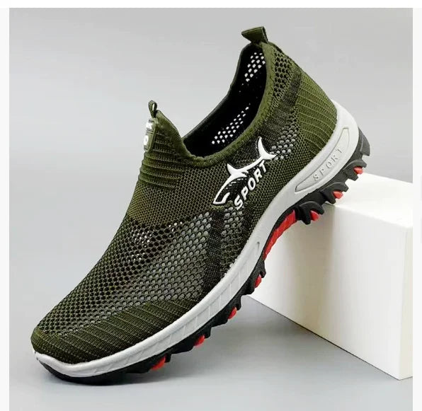 Men’s Summer Mesh Sneakers – Lightweight Casual Walking Shoes