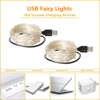 LumaWire 20M LED Fairy Lights String