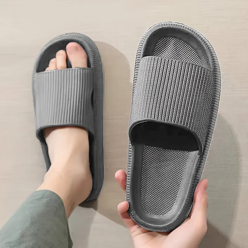 Thick Bottom Indoor Slippers – Comfortable Anti-Slip Home Footwear