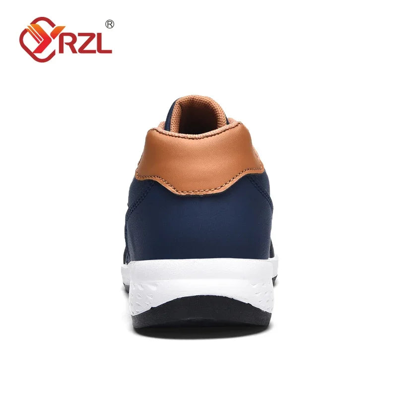 Waterproof Walking Sneakers – Leather Non-Slip Sports Shoes