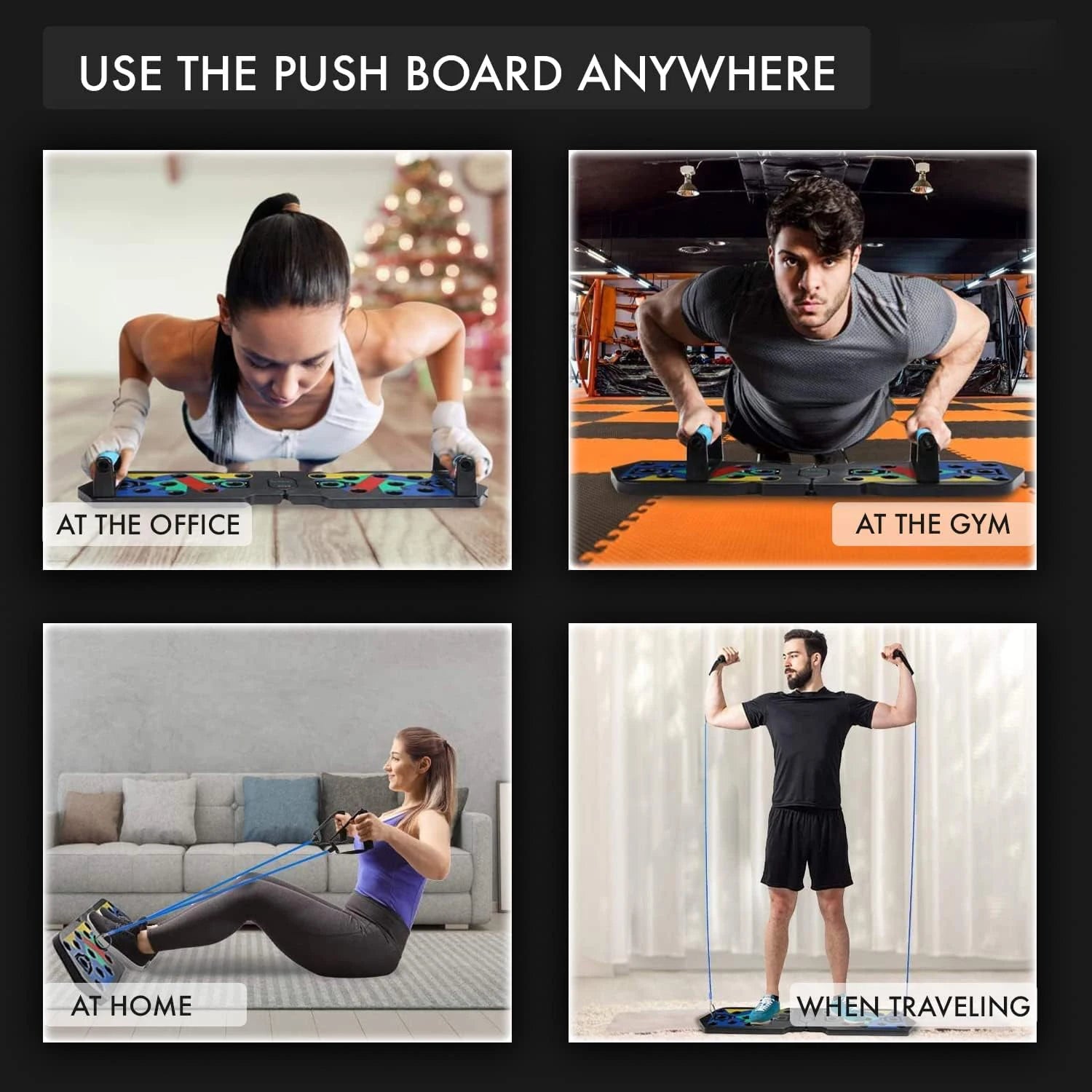 PushPro Portable Push-up Board