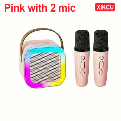 K12 Bluetooth Karaoke Speaker – Wireless Mic PA System