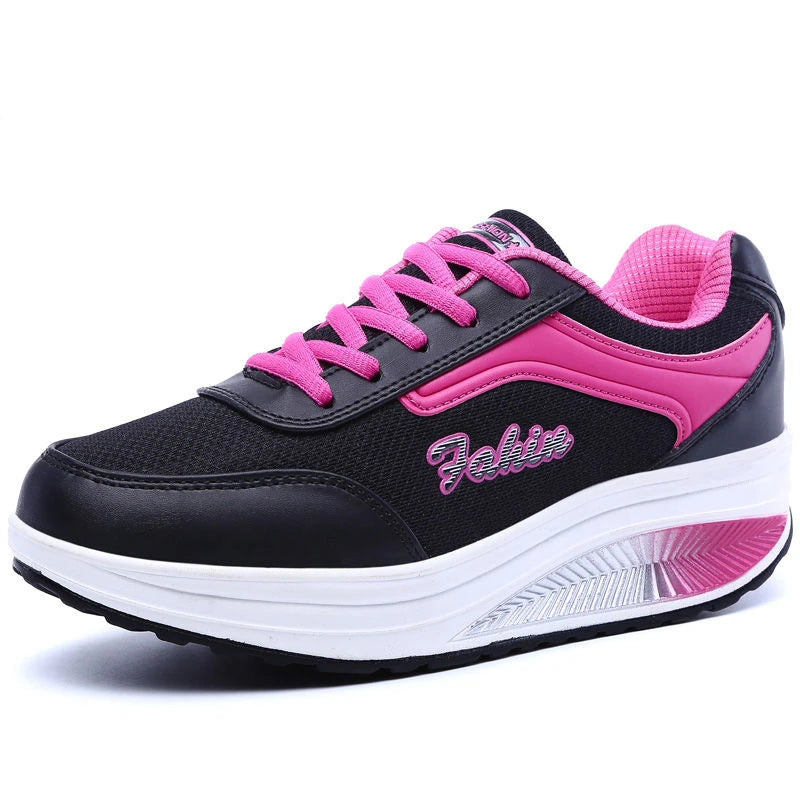 Women’s Fashion Sneakers – Lightweight Vulcanized Walking Shoes