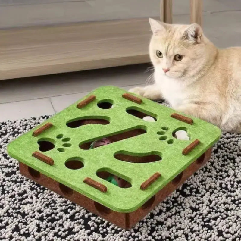 Interactive Cat Toy Maze Game Product vendor