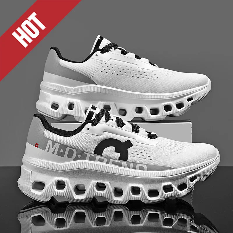 Marathon Running Sneakers – Breathable Lightweight Athletic Shoes