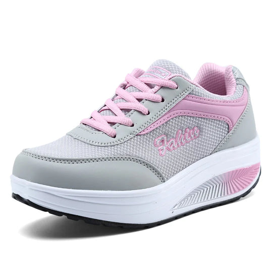 Women’s Fashion Sneakers – Lightweight Vulcanized Walking Shoes