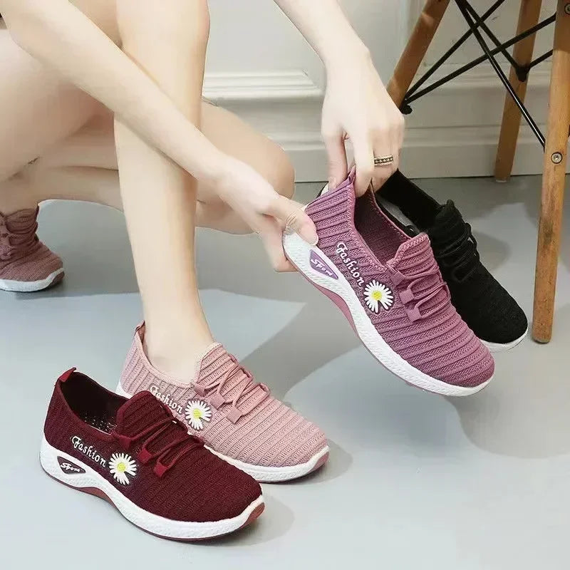 Women’s Lightweight Running Sneakers – Breathable Casual Shoes