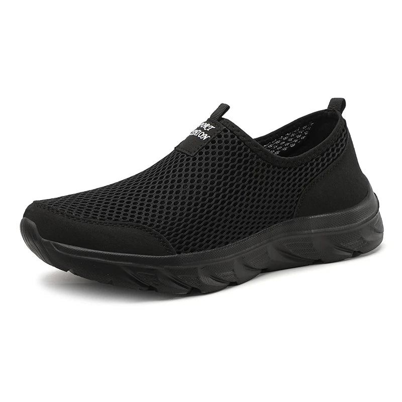 Men’s Lightweight Slip-On Sneakers – Breathable Casual Walking Shoes