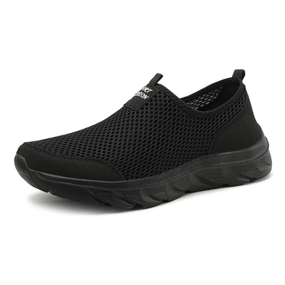 Men’s Lightweight Slip-On Sneakers – Breathable Casual Walking Shoes