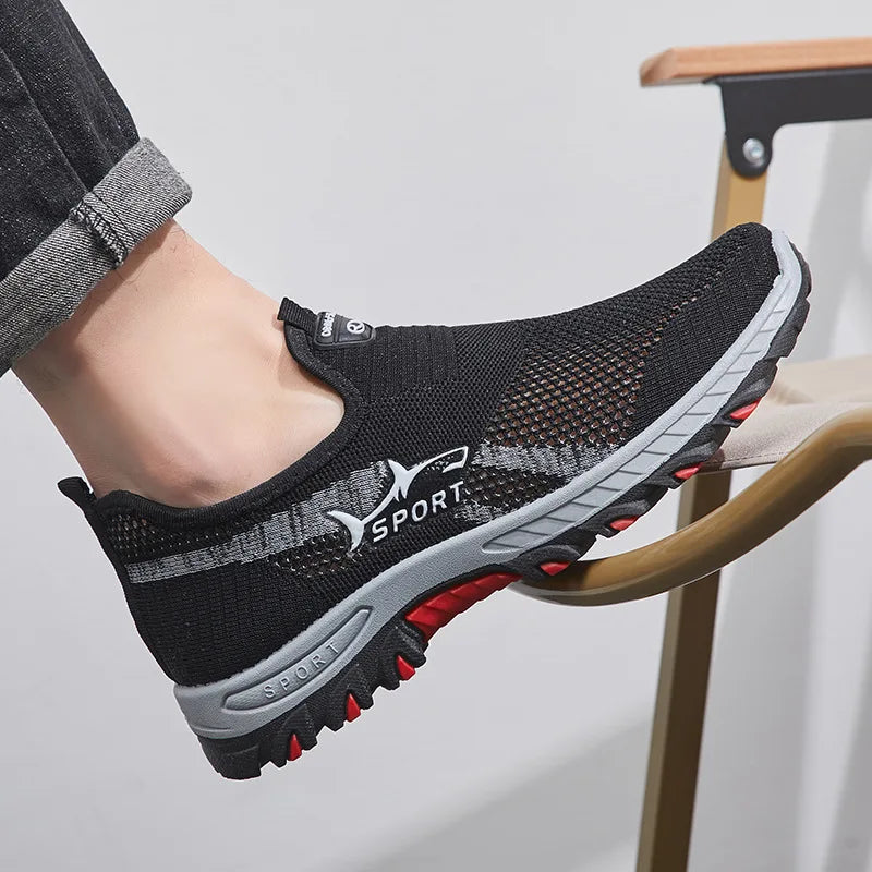Men’s Summer Mesh Sneakers – Lightweight Casual Walking Shoes