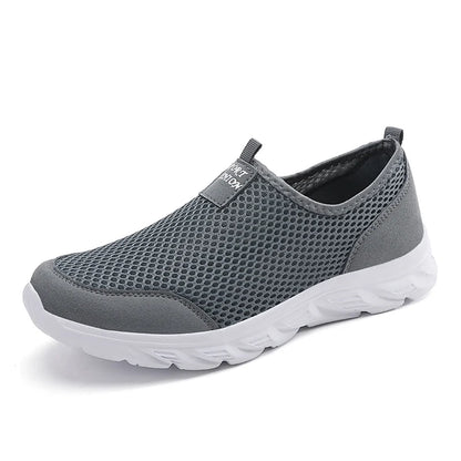 Men’s Lightweight Slip-On Sneakers – Breathable Casual Walking Shoes