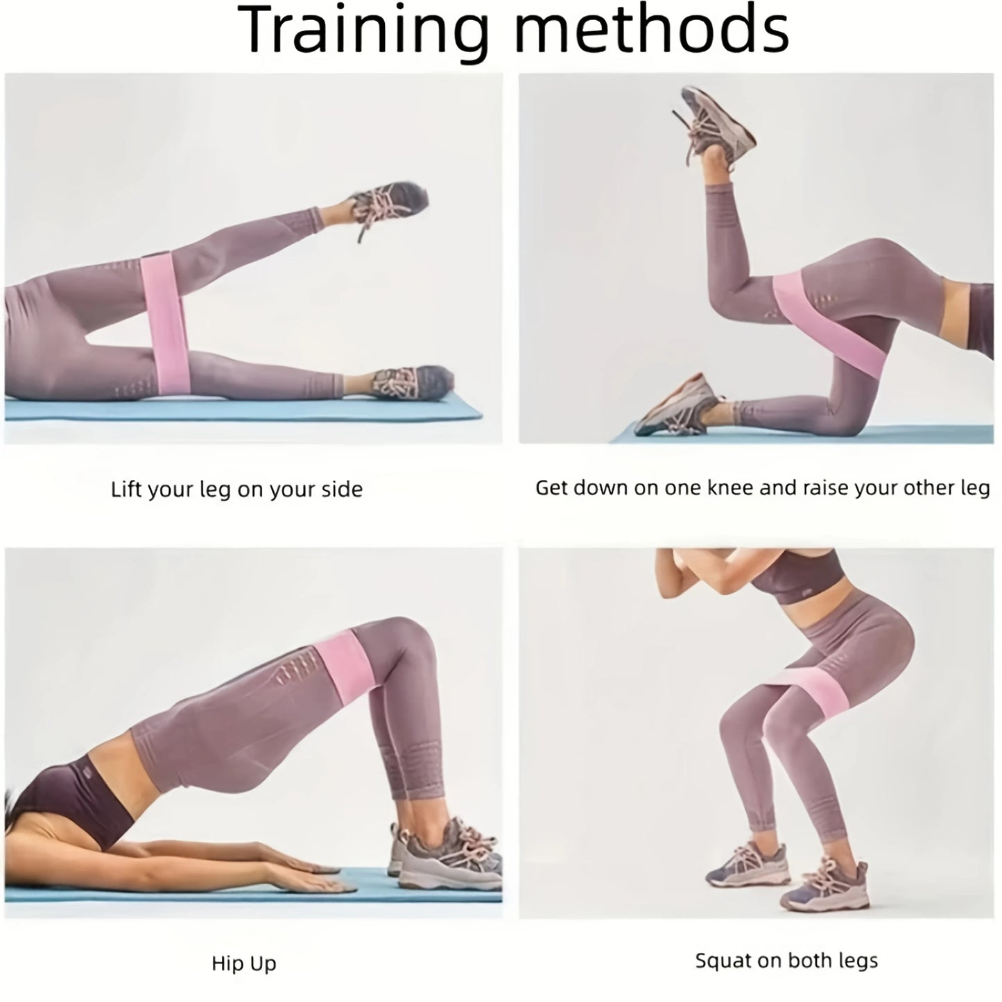 Fabric Booty Resistance Bands – Glute & Leg Trainer