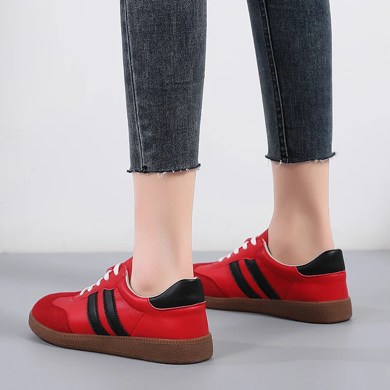 Women’s Breathable Platform Running Sneakers – Lightweight Casual Sport Shoes