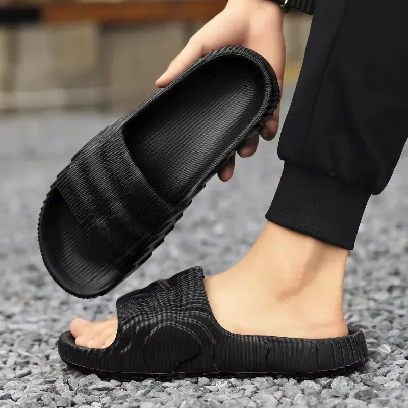 Unisex Soft Home Slippers – Summer Indoor Skid-Proof Flip Flops