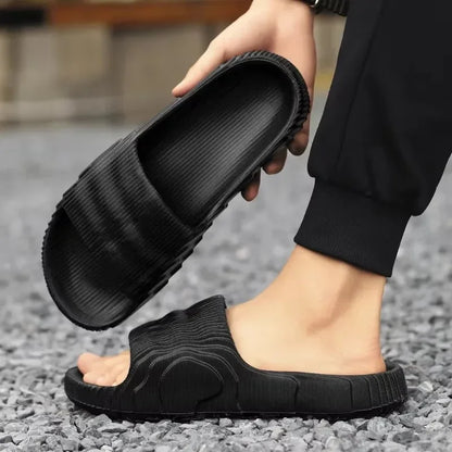Unisex Soft Home Slippers – Summer Indoor Skid-Proof Flip Flops