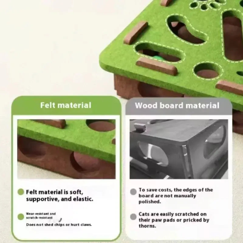 Interactive Cat Toy Maze Game Product vendor