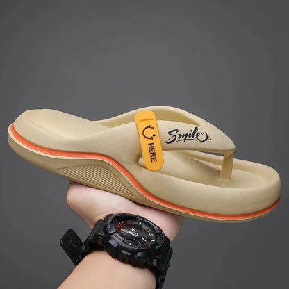 Men’s Platform Flip Flops – Soft Sole Summer Slippers